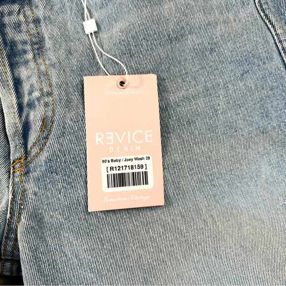 NWT Revice Denim - 90’s Baby / Joey Wash - Picture 4 of 7